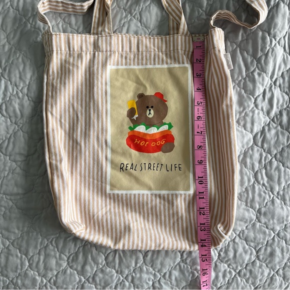 Line Friends Brown Bear tote bag - Picture 6 of 6